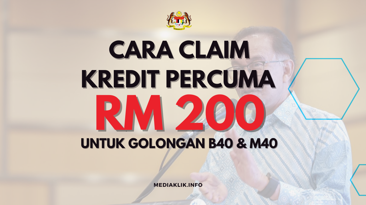 E Dompet Cara Claim Kredit Rm Percuma Untuk B M Mediaklik